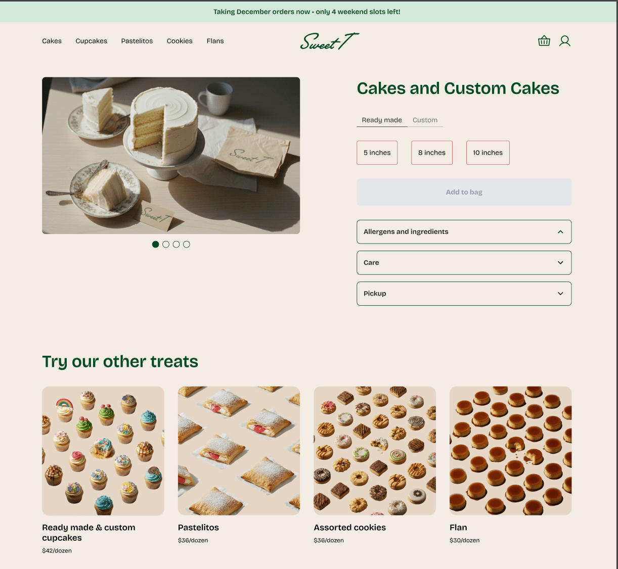 Sweet-T Bakery third preview